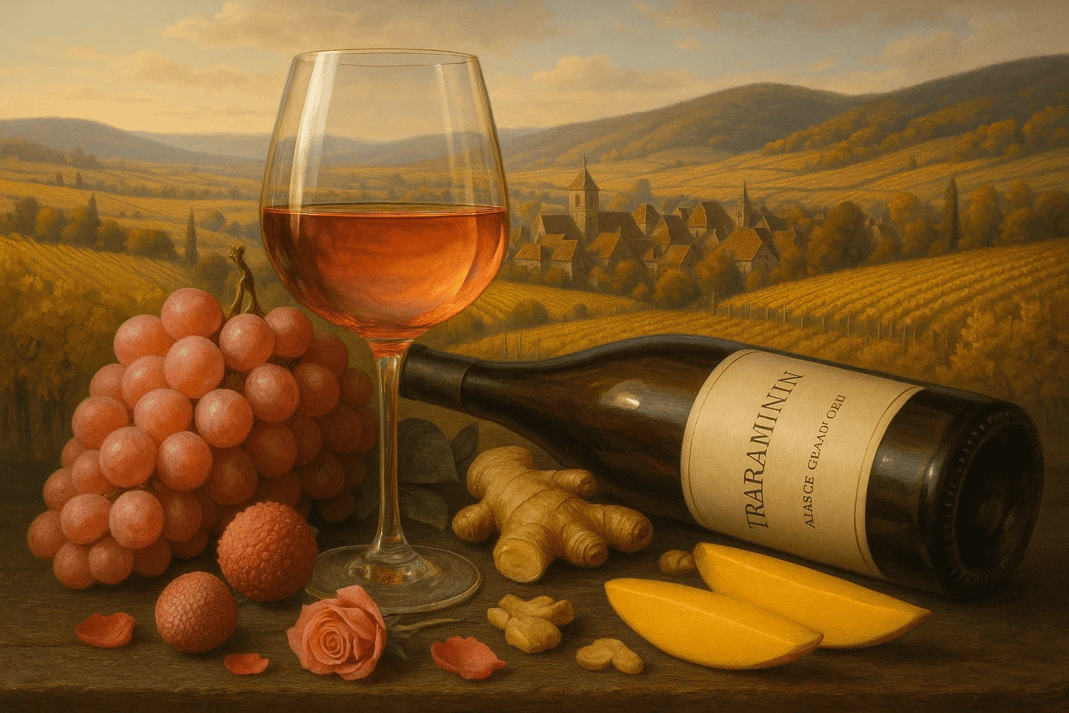 Gewürztraminer Giống Nho Vang Trắng Độc Đáo Từ Tramin