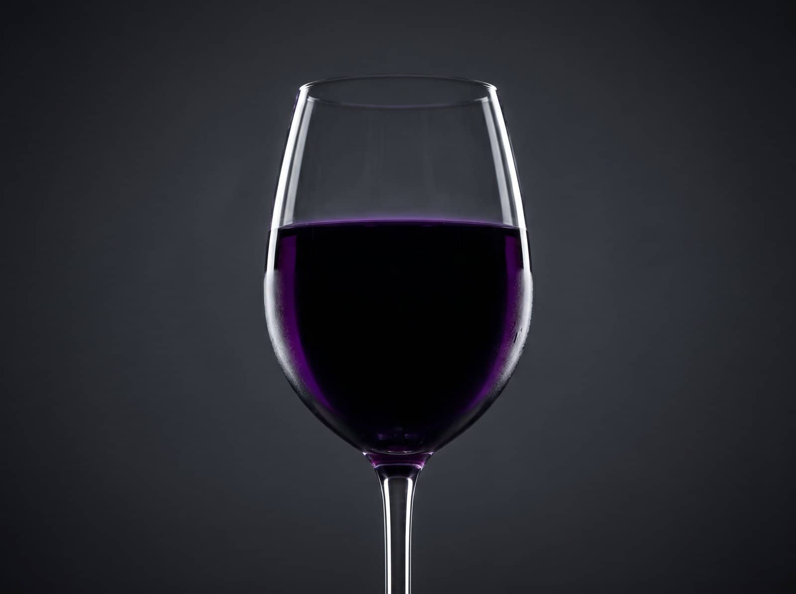 Syrah Shiraz tasting note deep ruby purple glass WSET SAT