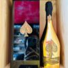 Hộp quà của rượu Champagne Armand de Brignac Gold Brut