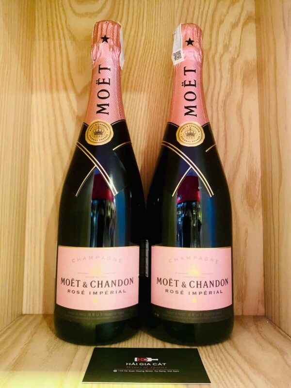 Chai rượu Champagne Moet & Chandon Rose
