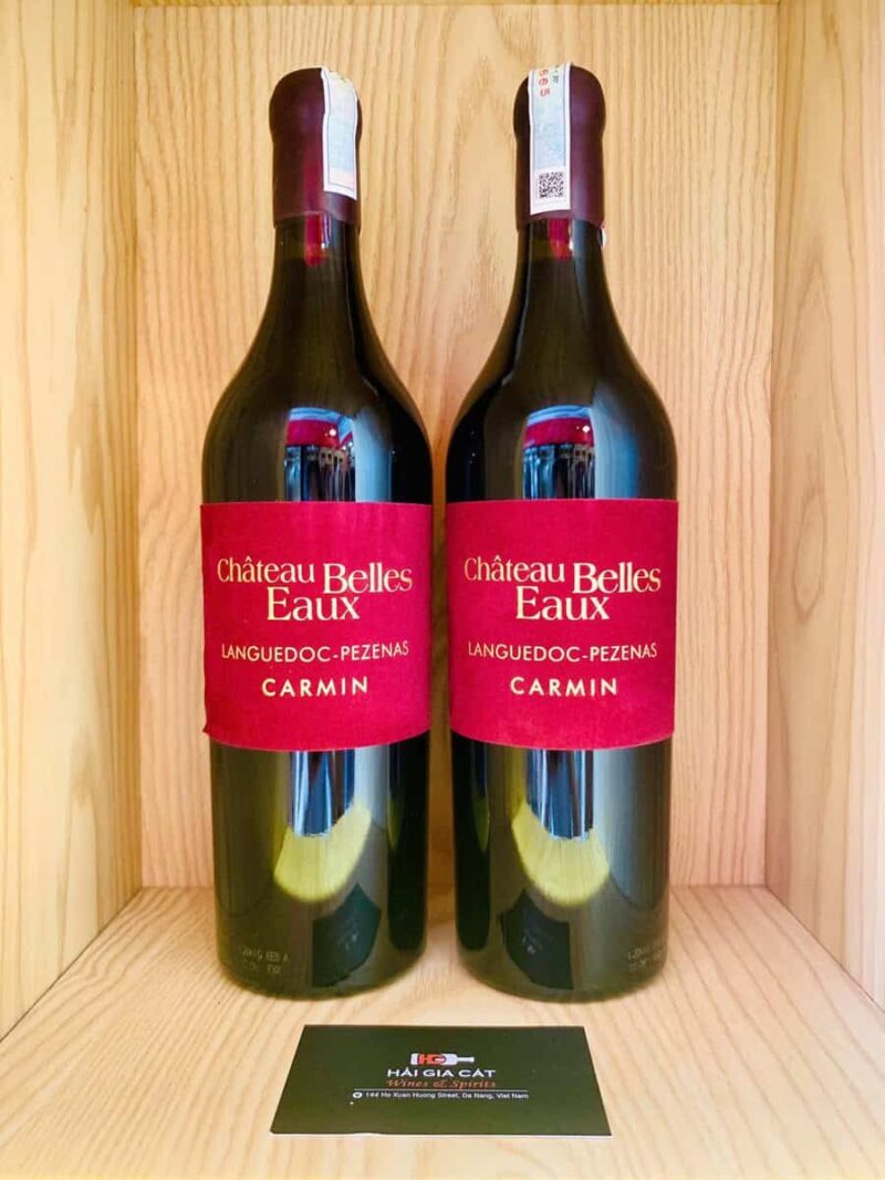 Chai rượu Chateau Belles Eaux Languedoc Pezenas Carmin