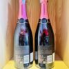 Mặt sau chai rượu Sparkling Chandon Brut Rosé