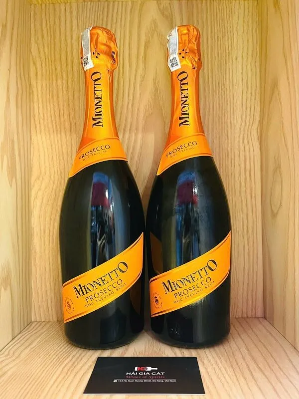 Chai rượu Sparkling Mionetto Prosecco DOC Treviso Brut