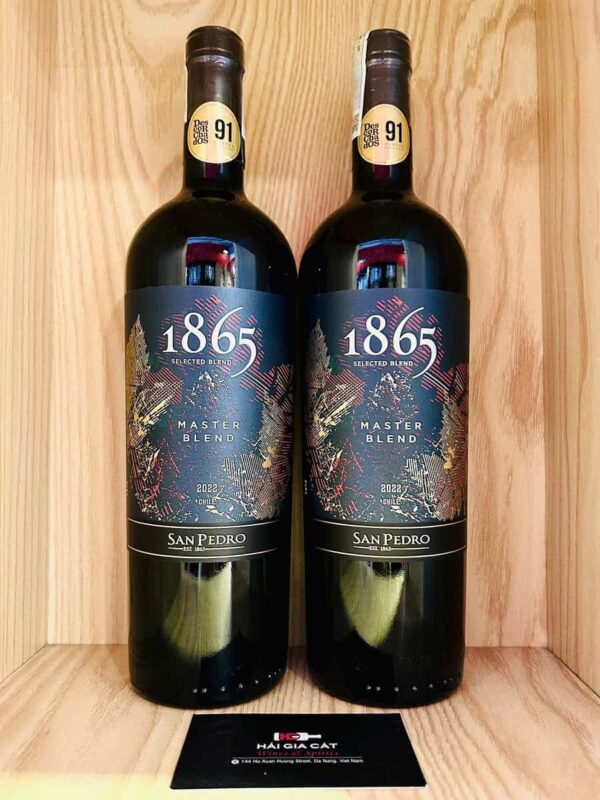 Chai rượu vang 1865 Selected Blend Master Blend 2022