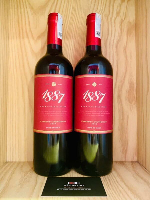 Chai rượu vang 1887 Cabernet Sauvignon