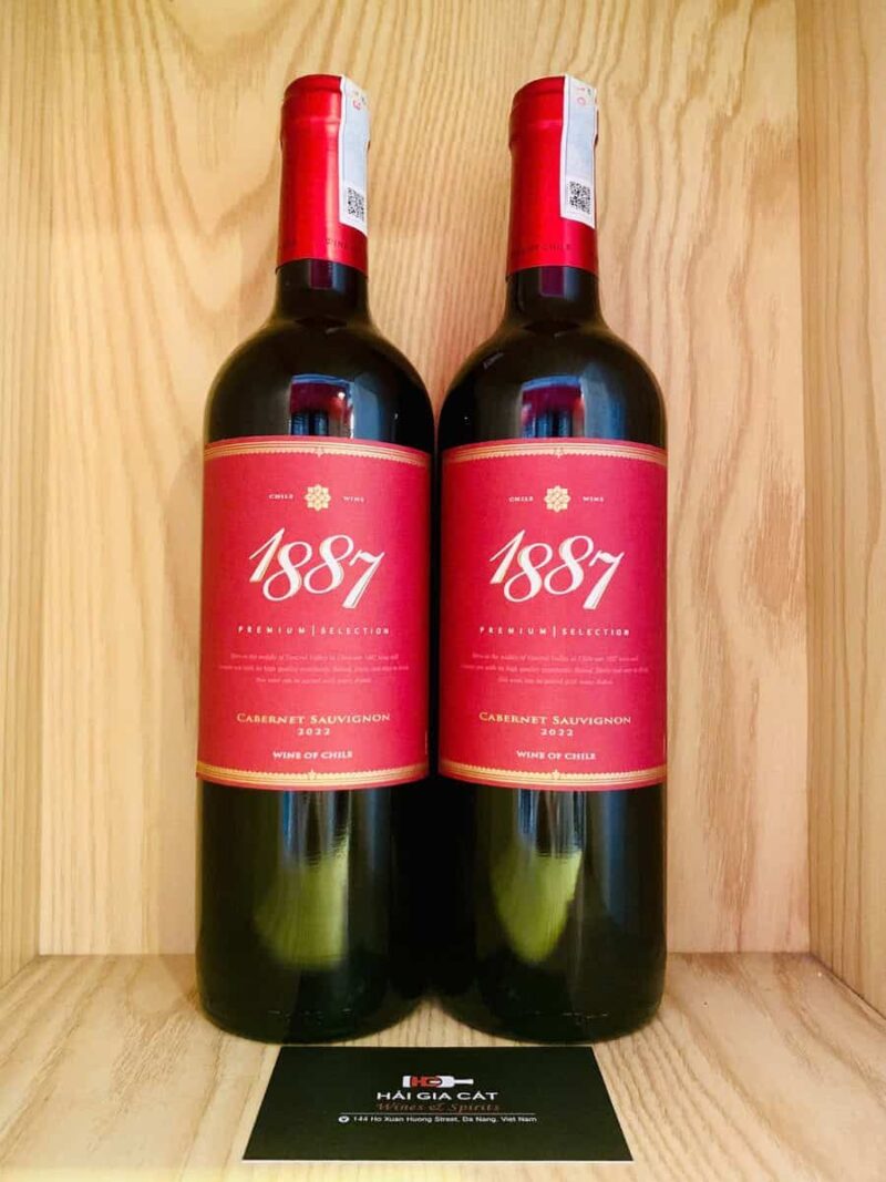 Chai rượu vang 1887 Cabernet Sauvignon