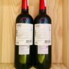 Mặt sau chai rượu vang 1887 Cabernet Sauvignon
