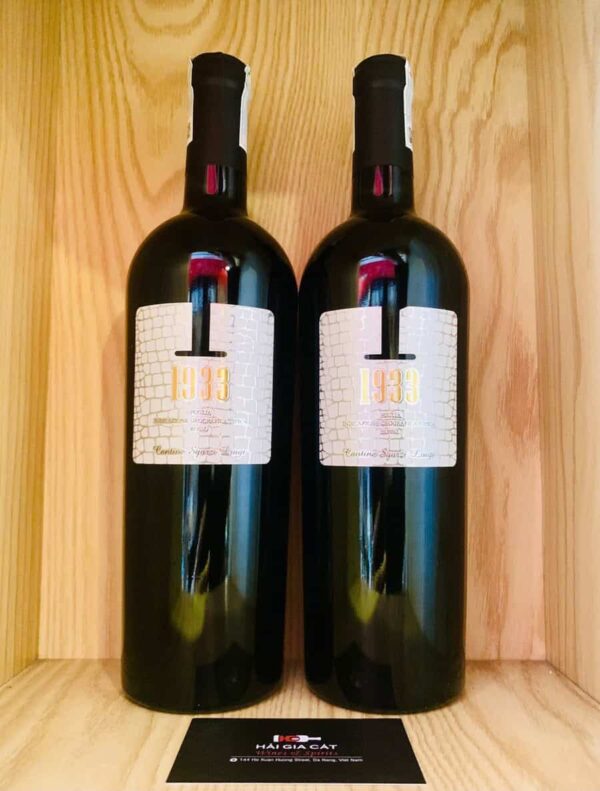 Chai rượu vang 1933 Rosso 14 độ