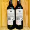 Mặt sau chai rượu vang Berri Estates Shiraz