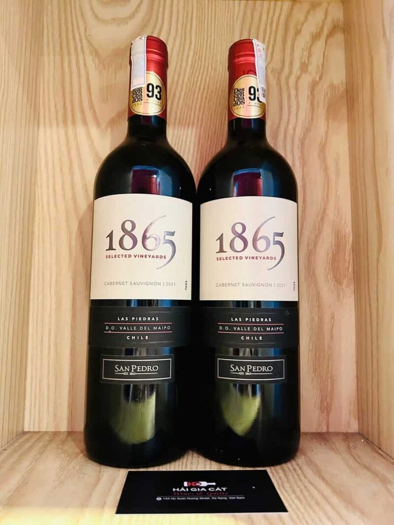 Chai rượu vang 1865 Selected Vineyards Las Piedras Cabernet Sauvignon 2021