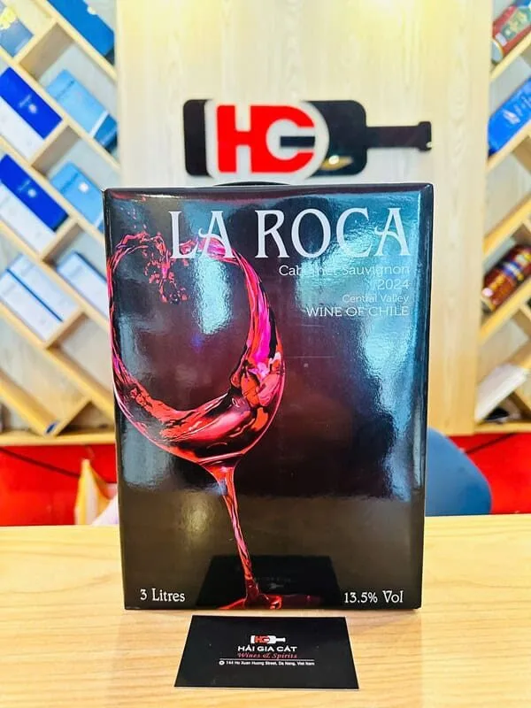 Bao bì rượu vang Bịch La Roca Cabernet Sauvignon 2024 3L