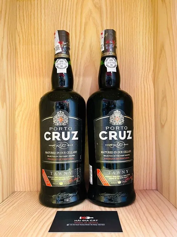 Chai rượu vang đỏ Porto Cruz Tawny