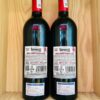 Mặt sau chai rượu vang Entrecote Merlot Cabernet Syrah
