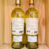 Mặt sau chai rượu vang Francis Gillot Sauvignon Blanc