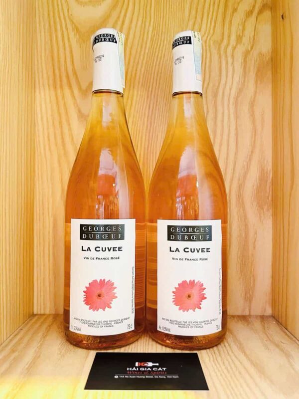Chai rượu vang Georges Duboeuf La Cuvee Rose