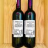 Mặt sau chai rượu vang Hereford Malbec