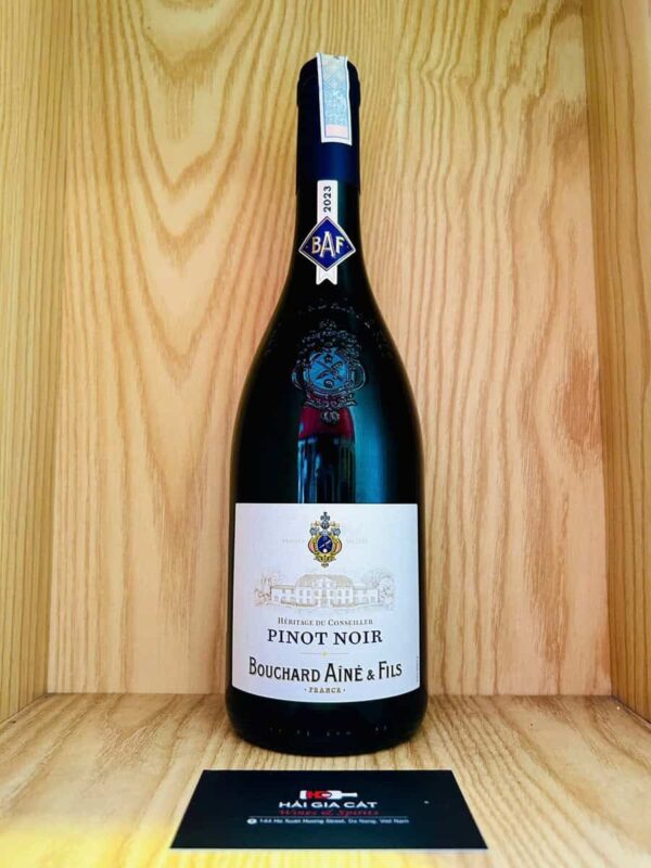 Chai rượu vang Heritage Du Conseiller Pinot Noir