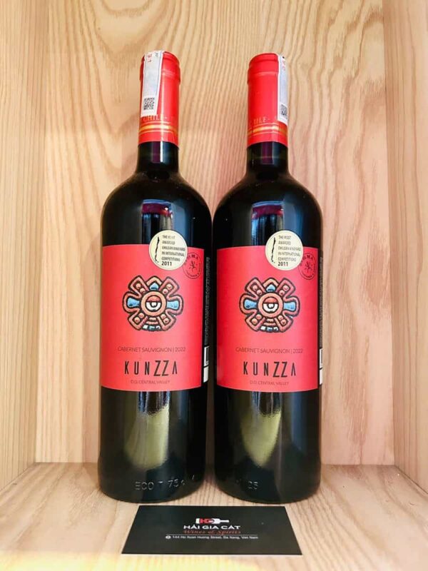 Chai rượu vang Kunzza Cabernet Sauvignon