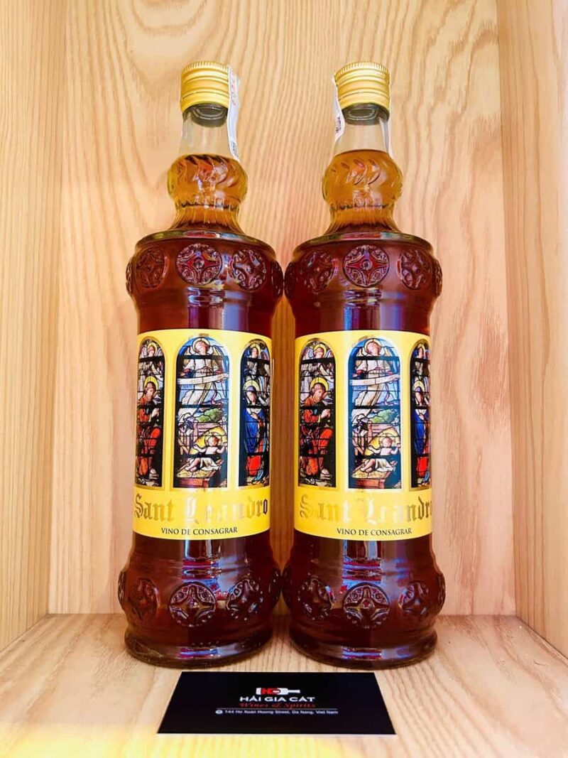 Chai rượu vang lễ Sant Leandro