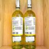 Mặt sau chai rượu vang Mezzacorona Chardonnay