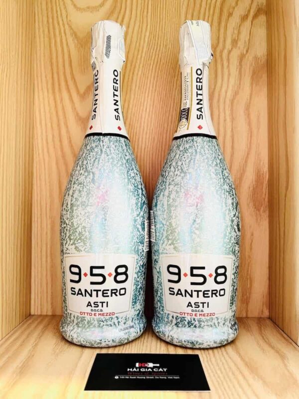 Chai rượu vang nổ 958 Santero Asti DOCG