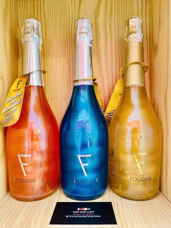 Chai fogoso Sparkling of Fire – Vang sủi Tây Ban Nha