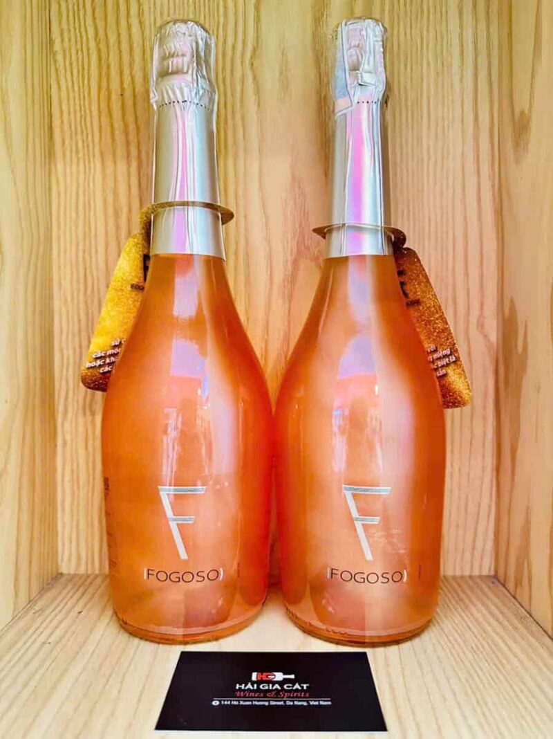 Chai fogoso Sparkling of Fire – Vang sủi Tây Ban Nha màu cam