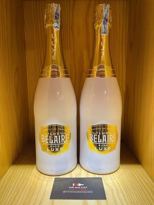 Chai rượu vang nổ Luc Belaire Rare Luxe