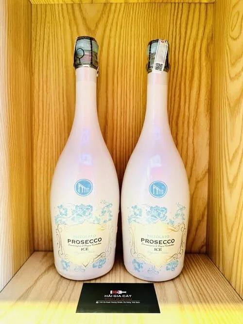 Chai rượu vang nổ Pizzolato So Easy Prosecco DOC Ice Demi Sec