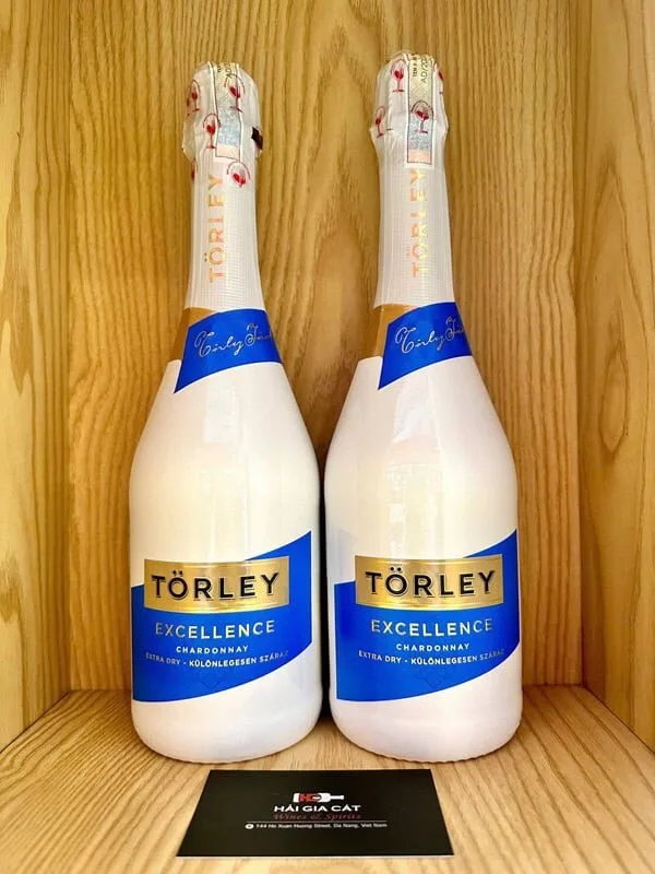 Chai rượu vang nổ Hungary Torley Chardonay