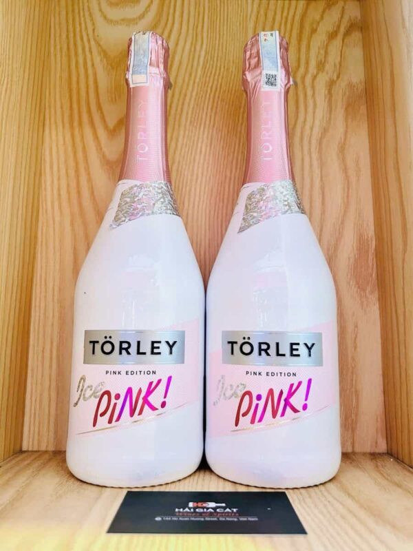 Chai rượu vang nổ Torley ICE Pink Edition
