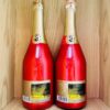 Mặt sau chai rượu vang nổ Hungary Törley Charmant Sweet Red