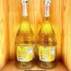 Mặt sau chai rượu vang nổ Tropical Moscato Lux Mango