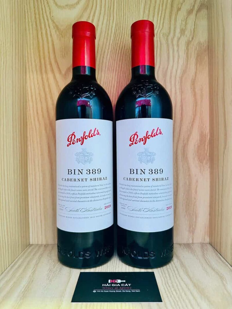 Chai rượu vang Penfolds Bin 389 Cabernet Shiraz