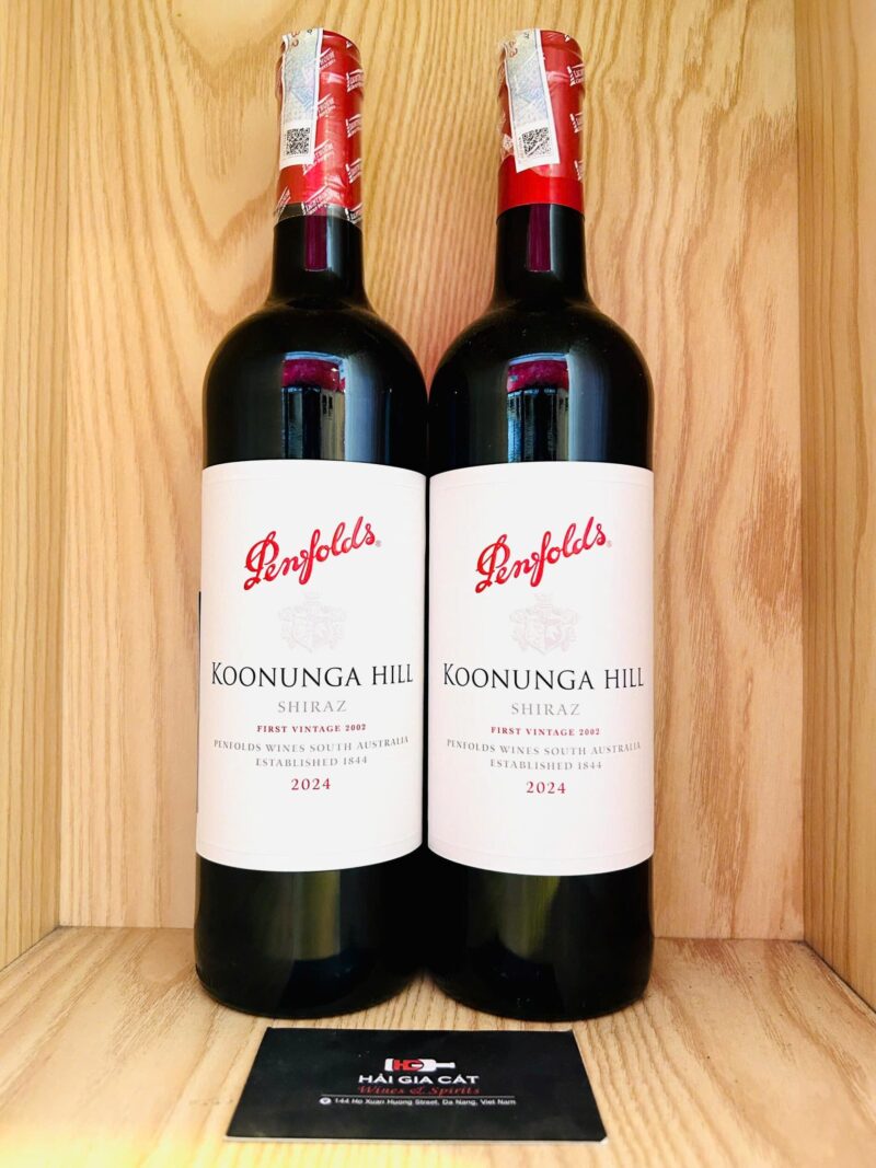 Chai rượu vang Penfolds Koonunga Hill Shiraz