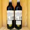 Mặt sau chai rượu vang River Retreat Merlot