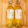 Mặt sau chai rượu vang Sanama Reserva Sauvignon Blanc 2023