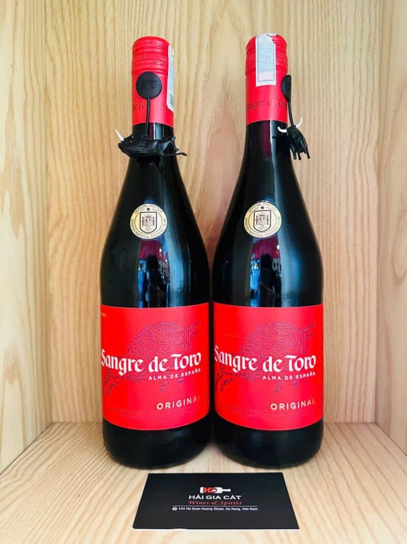 Chai rượu vang Sangre de Toro Original