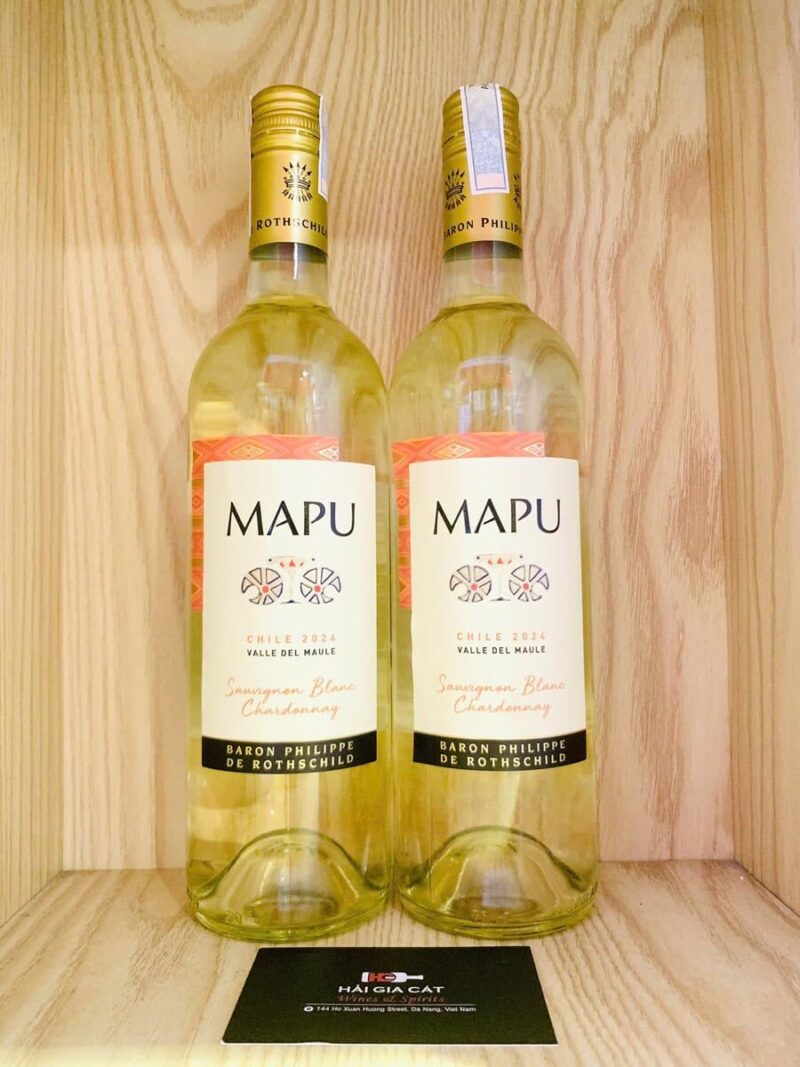 Chai rượu vang Mapu Sauvignon Blanc Chardonnay 2024