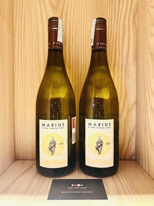 Chai rượu vang trắng Marius Vermentino