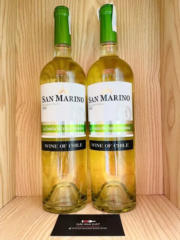 Chai rượu vang trắng San Marino Sauvignon Blanc 2023