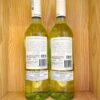Mặt sau chai rượu vang Woolshed Sauvignon Blanc