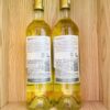 Mặt sau chai rượu vang Trivento Reserve Chardonnay