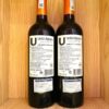 Mặt sau chai rượu vang Undurraga Varietales Cabernet Sauvignon