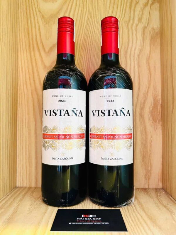 Chai rượu vang Vistana Cabernet Sauvignon Merlot