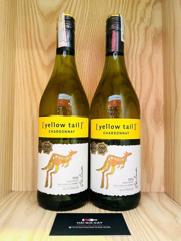 Chai rượu vang Yellow Tail Chardonnay