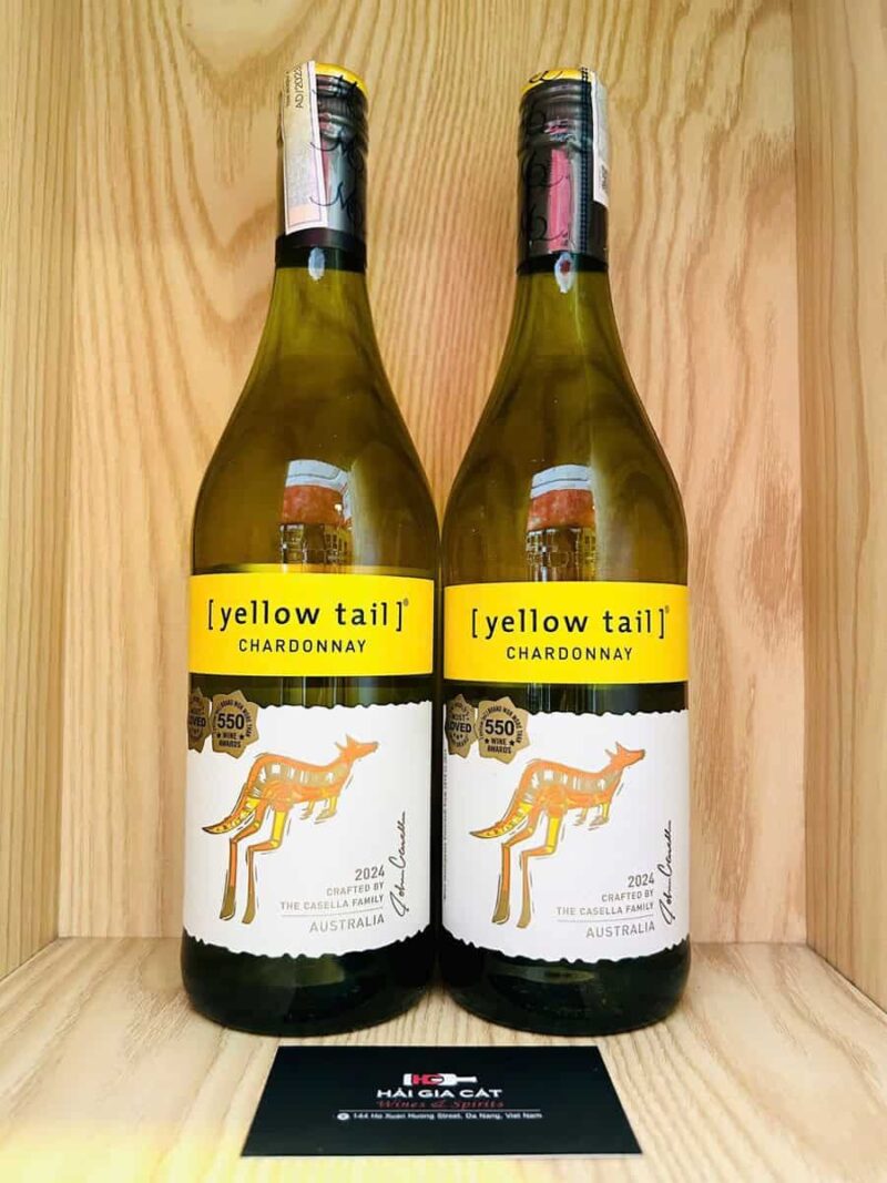 Chai rượu vang Yellow Tail Chardonnay