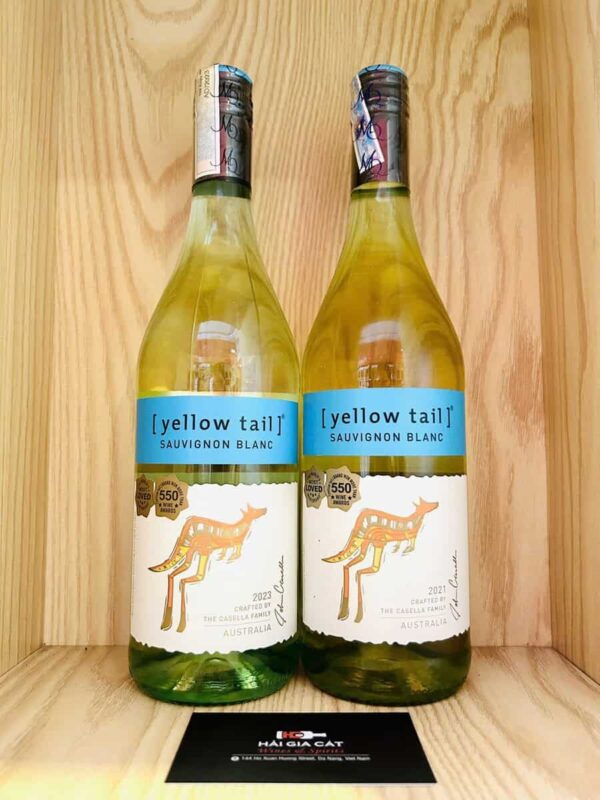 Chai rượu vang Yellow Tail Sauvignon Blanc