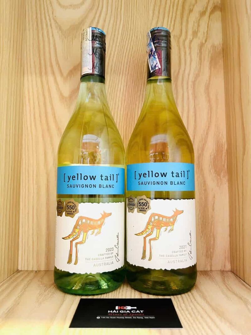 Chai rượu vang Yellow Tail Sauvignon Blanc