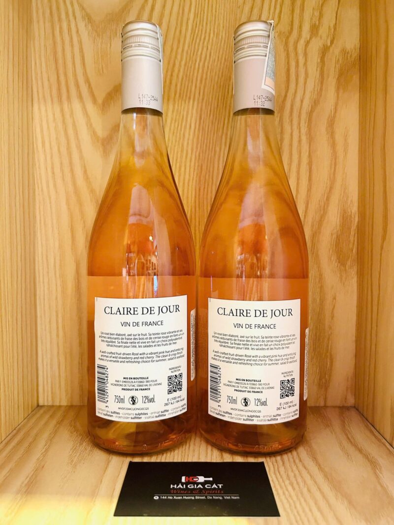 Ảnh khác của rượu vang Claire De Jour Rose